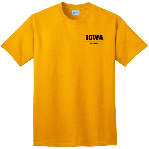 Port and Company 5.4 oz Cotton T-Shirt -- Gold