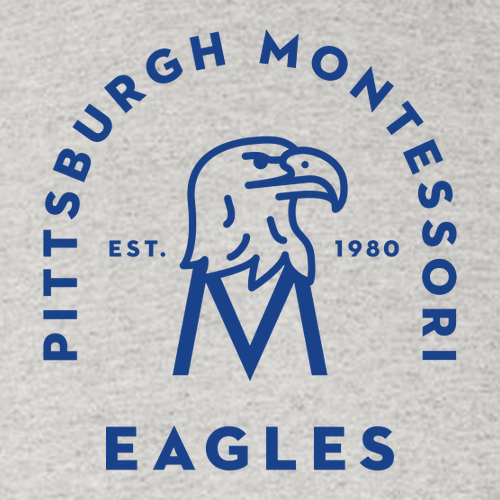 Eagles Gildan Heavy Blend Crew Neck Sweatshirt -- Ash