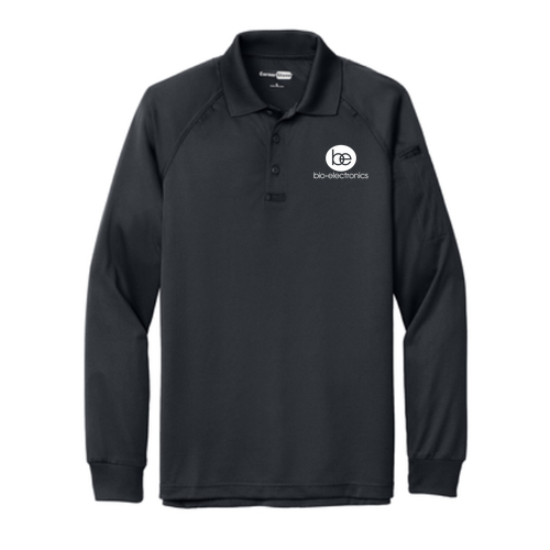 Cornerstone Select Long Sleeve Snag Proof Tactical Polo -- Charcoal
