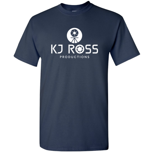 Navy KJ Ross Productions Tee