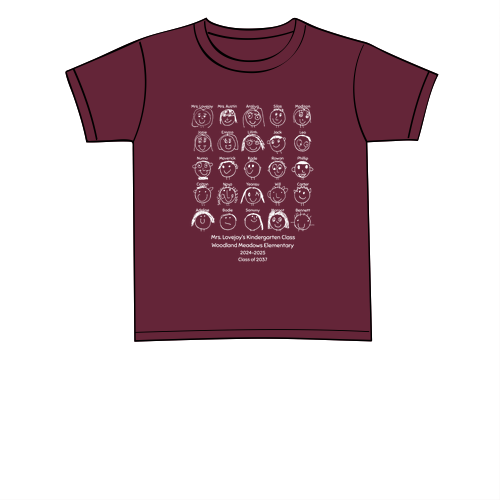 Gildan Heavy Cotton Basic Youth T-Shirt -- Maroon