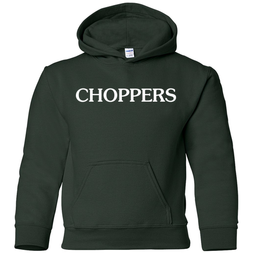 Gildan Heavy Blend Youth Hooded Sweatshirt -- Forest Green