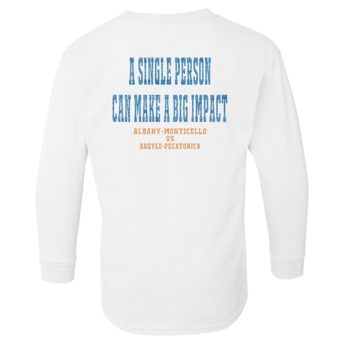 Gildan Youth Heavy Cotton Longsleeve -- White