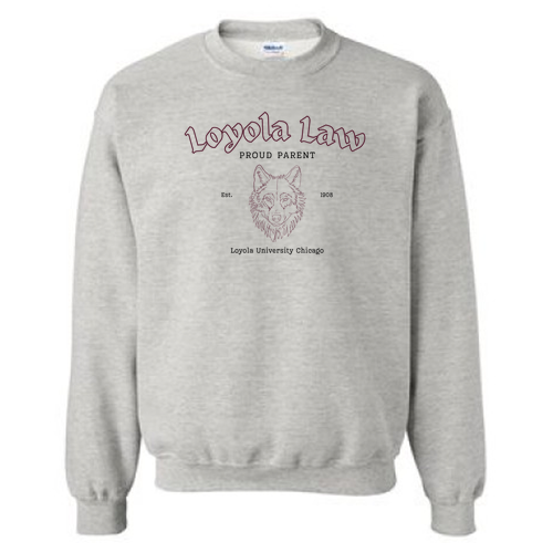 Proud Parent Crewneck Sweatshirt -- Ash