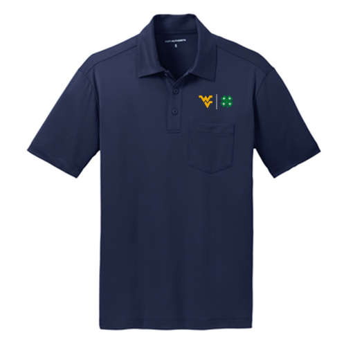 Port Authority Silk Touch Performance Polo -- Navy