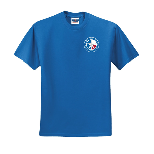 Jerzees Youth 50/50 Heavyweight T-Shirt -- Royal