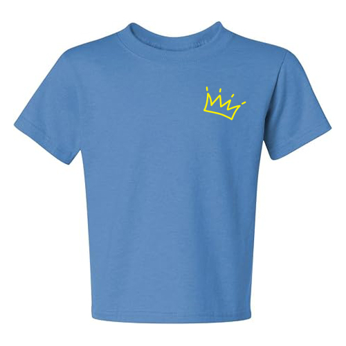 Youth Jerzees 50/50 Heavyweight T-Shirt -- Columbia Blue