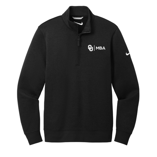 Nike Dri-Fit Corporate 1/2-Zip Embroidered  -- Black