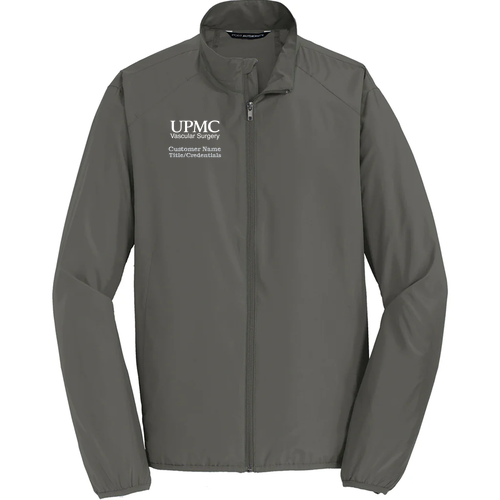 Port Authority Zephyr Full-Zip Jacket -- Grey Steel