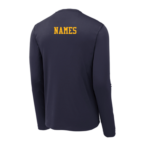Mens/Unisex Sport-Tek  Posi-UV Pro Long Sleeve Tee -- True Navy