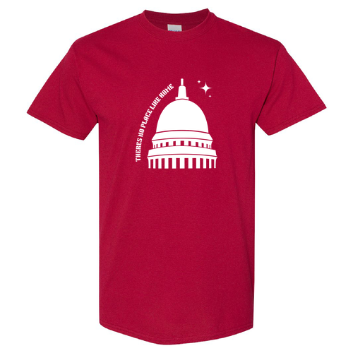 Gildan "No Place Like Home"  Cardinal T-Shirt