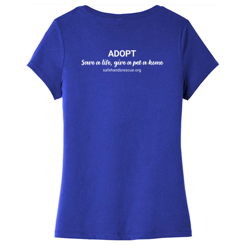 District Women's Very Important Tee  V-Neck -- Deep Royal