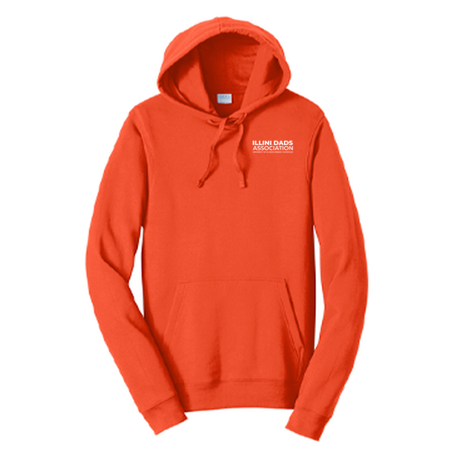 Pullover Hooded Sweatshirt -- Orange