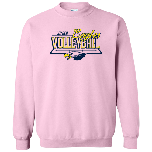 Gildan Heavy Blend Crew Neck Sweatshirt -- Light Pink