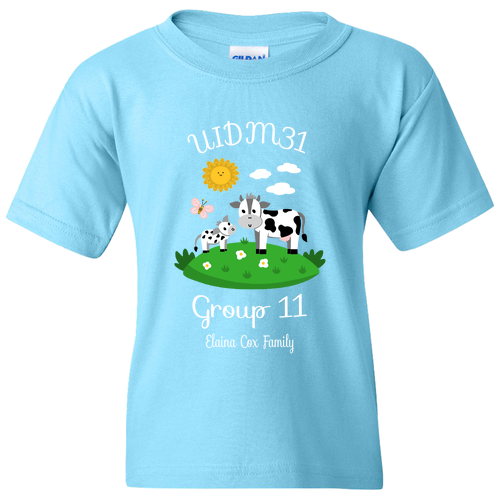 Gildan Heavy Cotton Basic Youth T-Shirt -- Sky