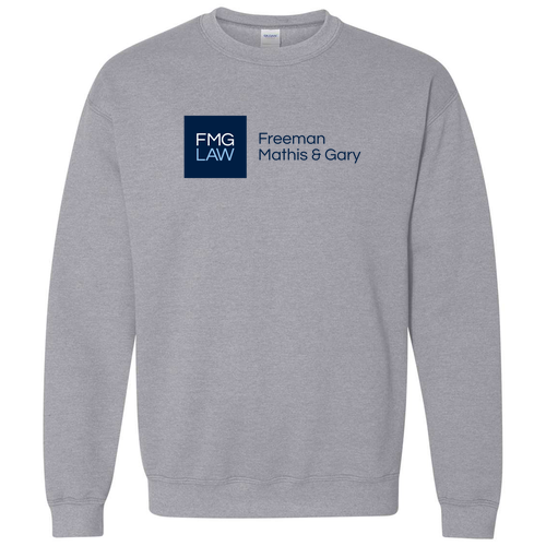 Gildan Heavy Blend Crew Neck Sweatshirt -- Sport Grey