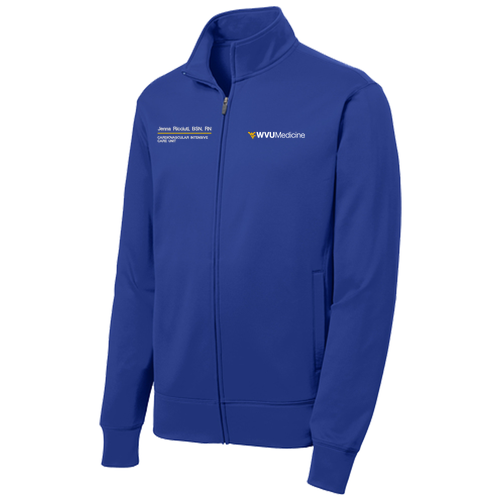 Sport-Tek Sport-Wick Fleece Full-Zip Jacket -- True Royal