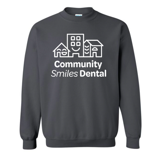Gildan Crew Neck Sweatshirt -- Charcoal