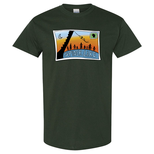 Gildan Heavy Cotton Basic T-Shirt -- Forest Green