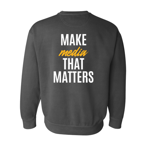 Comfort Colors Crewneck Sweatshirt -- Pepper