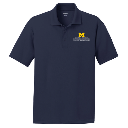Sport-Tek PosiCharge RacerMesh Polo -- True Navy, $26