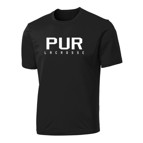 Unisex Adult Performance Tee -- Jet Black