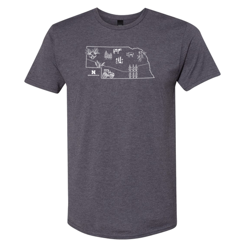 Hanes Perfect-T Ring Spun T-Shirt -- Charcoal Heather