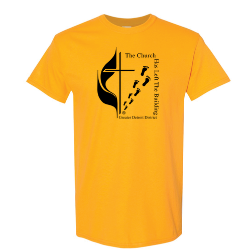 Gildan Heavy Cotton Basic T-Shirt -- Gold