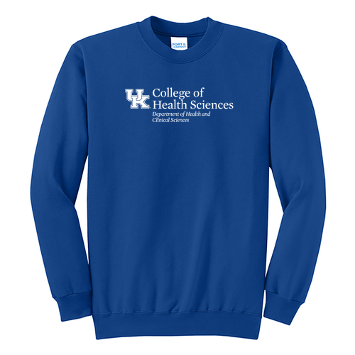 Port and Company Classic Crewneck Sweatshirt -- True Royal