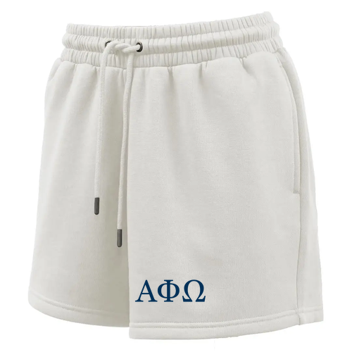 Pennant Womens Fleece Short -- Cream