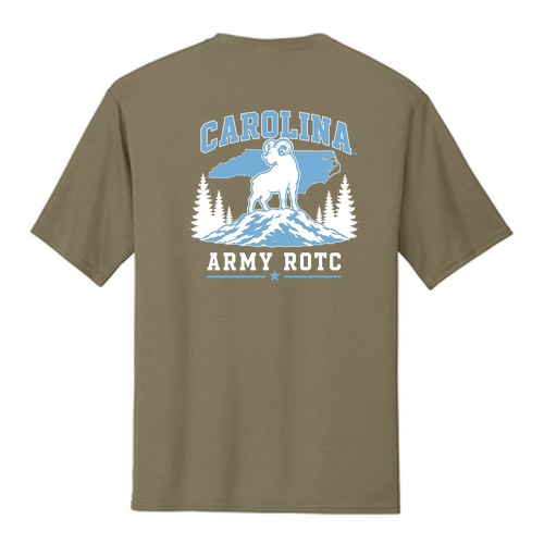 Port and Company Essential Performance Tee -- Coyote Brown