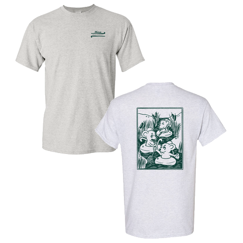 Mens/Unisex Gildan Heavy Cotton Basic T-Shirt -- Ash