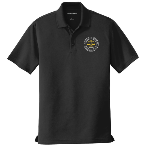 Port Authority Dry Zone UV Micro Mesh Polo -- Deep Black