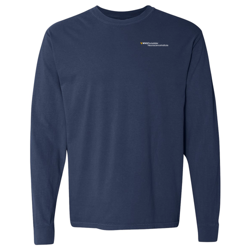 Comfort Colors Ringspun Long Sleeve Tee -- True Navy