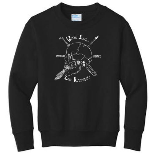 Port and Company Fan Favorite Fleece Crewneck Sweatshirt -- Jet Black