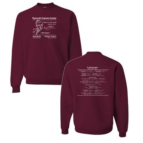 Jerzees 8 Oz., 50/50 Nublend Fleece Crewneck Sweatshirt -- Maroon