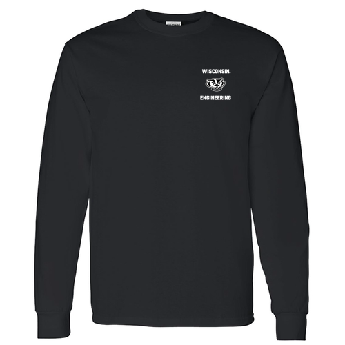 Gildan Heavy Cotton Longsleeve Basic T-Shirt -- Black