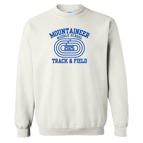 Gildan Heavy Blend Crew Neck Sweatshirt -- White