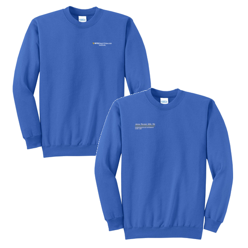 Port and Company Classic Crewneck Sweatshirt -- Royal