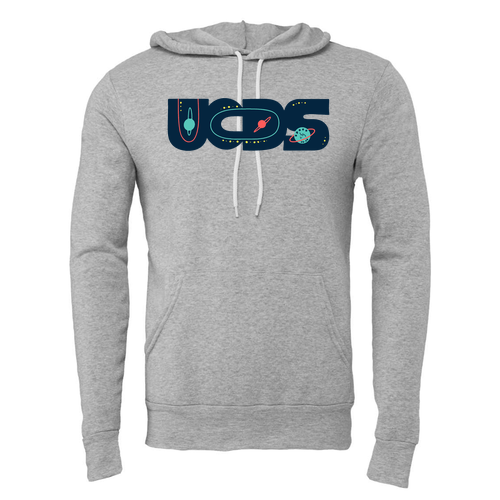 Bella + Canvas Sponge Fleece Hoodie -- Athletic Heather