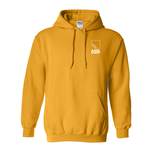 Regular Gildan Heavy Blend Hooded Sweatshirt -- Gold