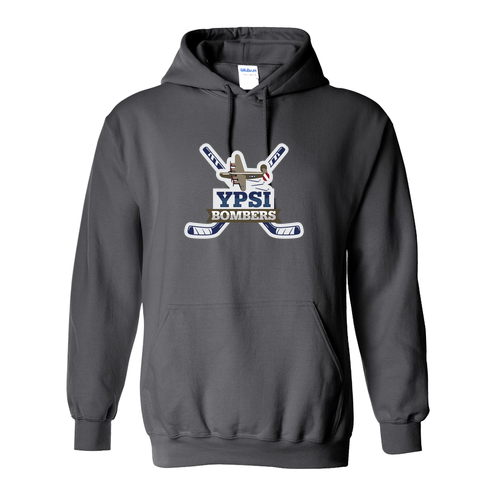 Gildan Heavy Blend Hooded Sweatshirt -- Charcoal