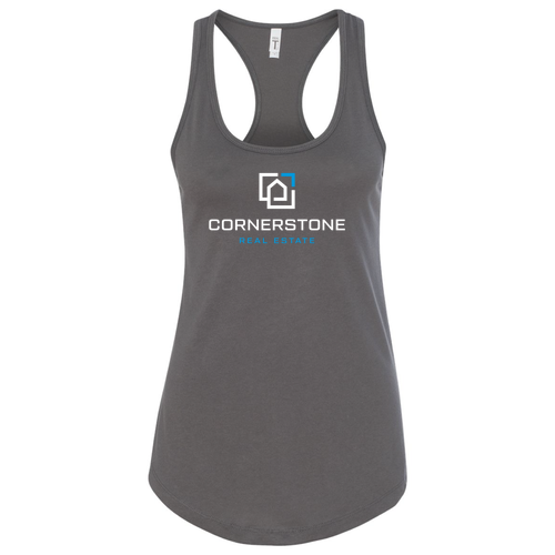 Next Level Ladies Ideal Racerback Tank -- Dark Gray