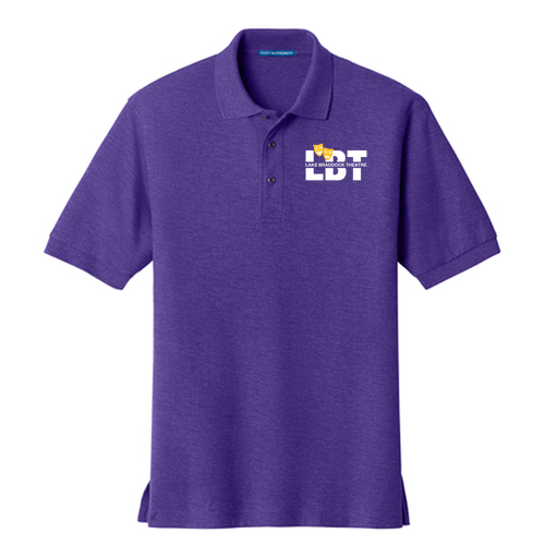 Port Authority Ladies Silk Touch Sport Shirt. -- Purple
