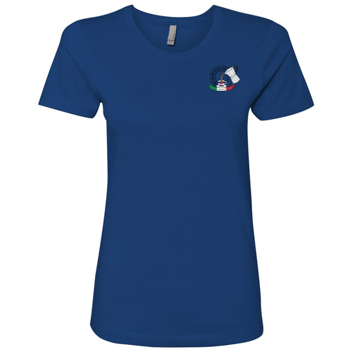 100% Cotton T-shirts -- Women’s styling -- Royal