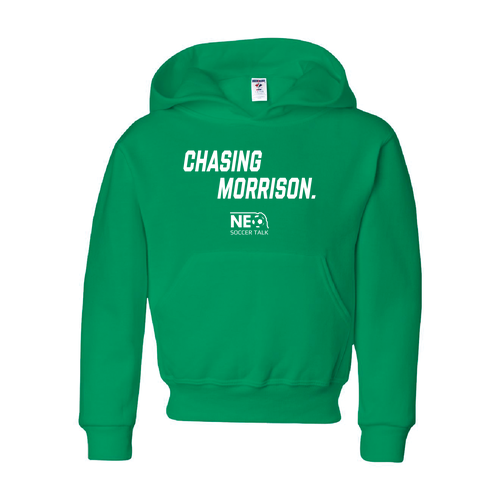 Jerzees 8 Oz. 50/50 Nublend Youth Hooded Pullover -- Kelly