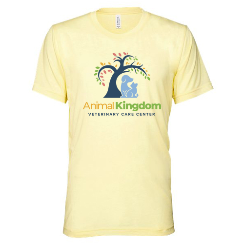 Bella Canvas Triblend Short Sleeve T-Shirt -- Pale Yellow Triblend