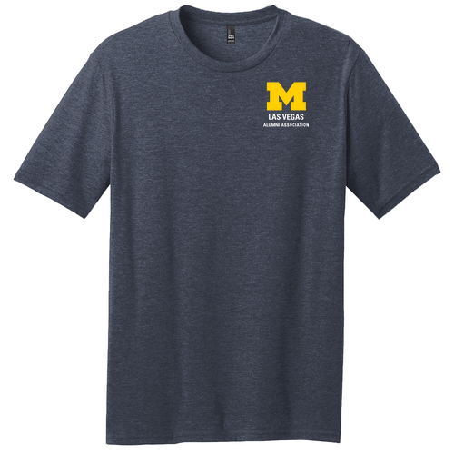 District Made Soft Perfect Blend Tee -- Heathered Navy, Sign