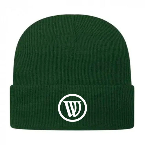 Cap America USA-Made 12-inch Cuffed Beanie -- Forest Green