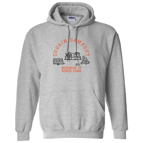 Gildan Heavy Blend Hooded Sweatshirt -- Sport Grey